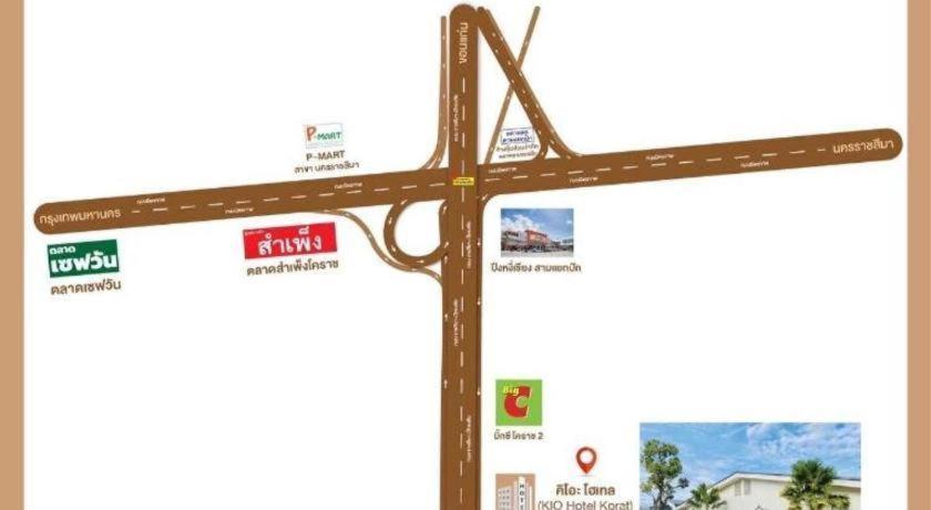 Kio Hotel Korat Nakhonratchasima Esterno foto